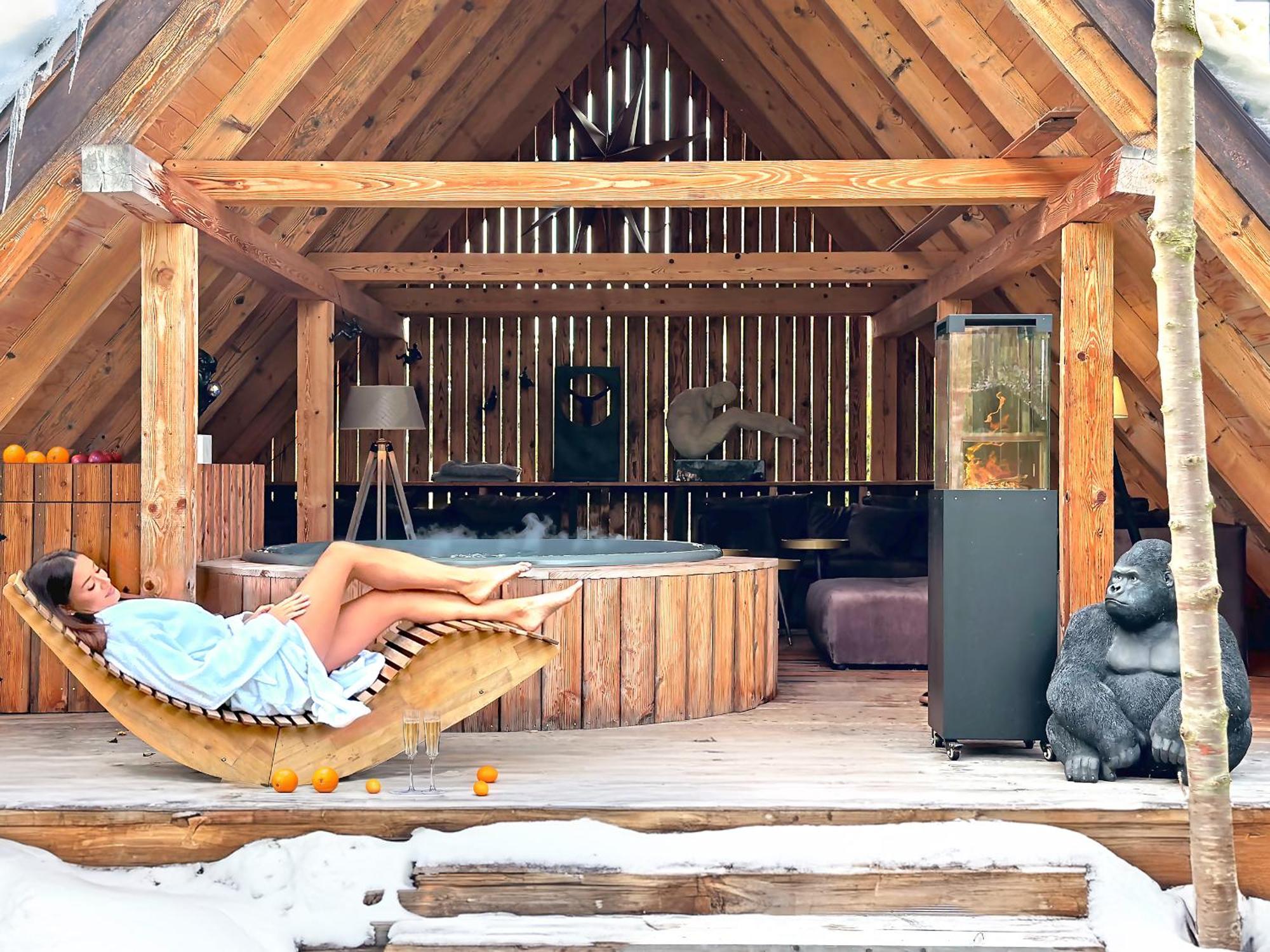 Gorska Osada Lovely Chalets Zakopane Poronin Ngoại thất bức ảnh